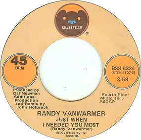 Randy VanWarmer - Just When I Needed You Most / Your Light