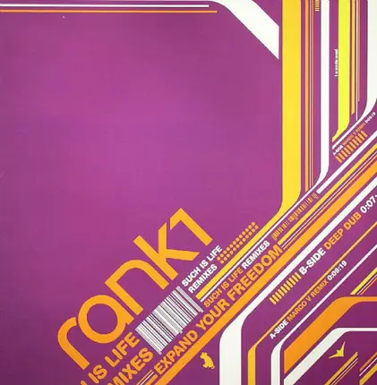 Rank 1 Featuring Shanokee - Such Is Life (Remixes)