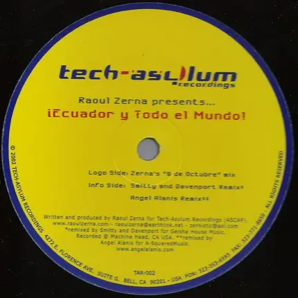 Raoul Zerna - Ecuador Y Todo El Mundo