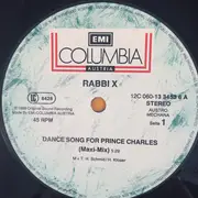 12inch Vinyl Single - Rabbi X - Dance Song For Prince Charles