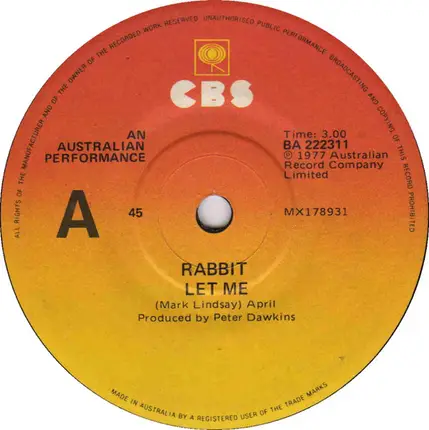 Rabbit - Let Me