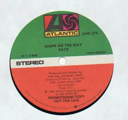 Race - Show Me The Way