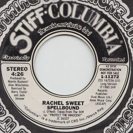 Rachel Sweet - Spellbound