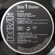 LP - Rachid Bahri - Rève & Réalité