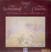 LP - Rachmaninoff / Chausson - Songs by Rachmaninoff / Chausson - PROMO + Insert