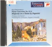 CD - Rachmaninoff - Piano Concertos 1 & 4 / Rhapsody On A Theme By Paganini