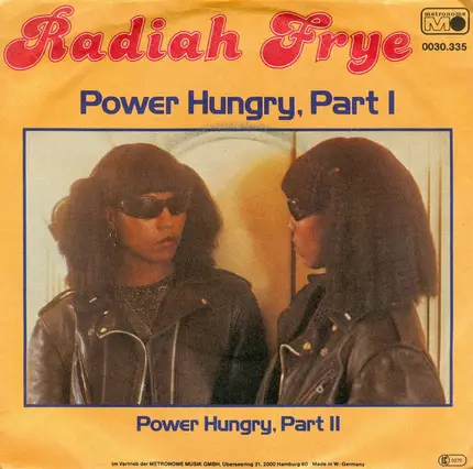 Radiah Frye - Power Hungry