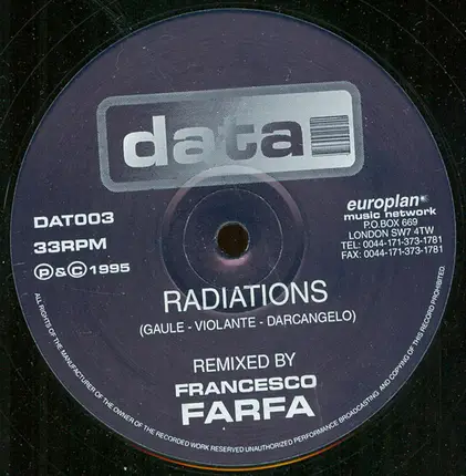 Radiations - Radiations