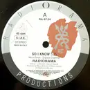 12inch Vinyl Single - Radiorama - So I Know