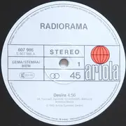 12inch Vinyl Single - Radiorama - Desire - Misprint