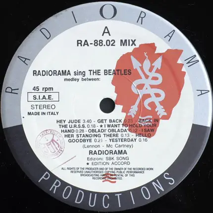 Radiorama - Sing The Beatles