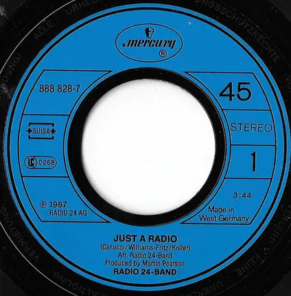 Radio 24-Band - Just A Radio / Sweet Home Zurigo