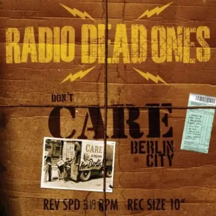 Radio Dead Ones - Berlin City + 10' -Ltd-