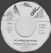 7inch Vinyl Single - Radio Heart Featuring Gary Numan - All Across The Nation