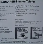CD - Radio PSR - Sinnlos-Telefon. Best Of - Vol. 3