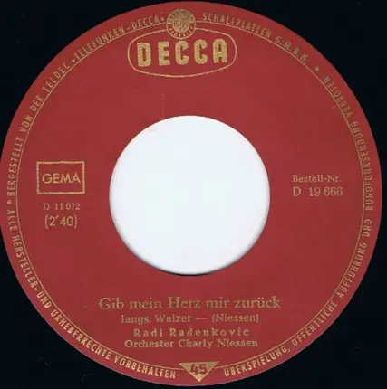 Radi Radenkovic - Bin I Radi - Bin I König