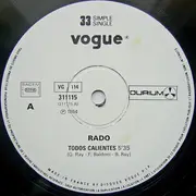 12inch Vinyl Single - Rado - Todos Calientes