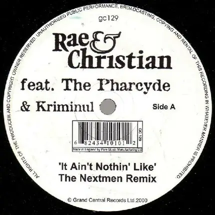 Rae & Christian - It Ain't Nothing Like (The Nextmen Remix)