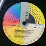 LP - Raf - Svegliarsi Un Anno Fa