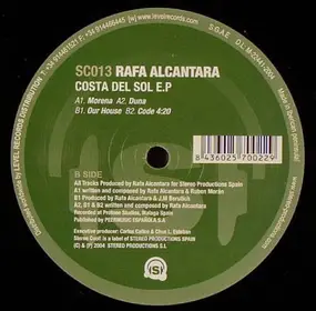 Rafa Alcantara - Costa Del Sol E.P