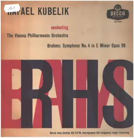 rafael kubelik - Symphony No. 4 In E Minor Opus 98