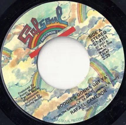 Rafael Cameron - Boogie's Gonna Get Ya' / Daisy