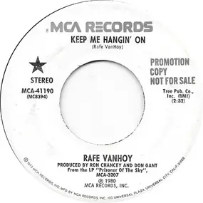 Rafe VanHoy - Keep Me Hangin' On