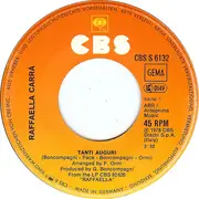 7inch Vinyl Single - Raffaella Carrà - Tanti Auguri