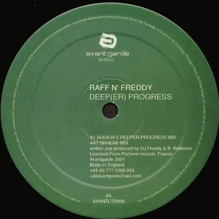 Raff 'N' Freddy - Deep(er) Progress