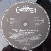 LP - Ragtime Specht Groove - Vol. II - Mr. Woodpecker's Special