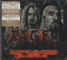 Rage - Carved In Stone / Gib Dich Nie Auf (Single)