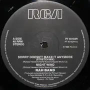 12inch Vinyl Single - RAH Band - Sorry Doesn't Make It Anymore