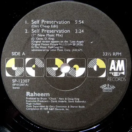 Raheem - Self Preservation