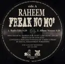 12inch Vinyl Single - Raheem The Dream - Freak No Mo'
