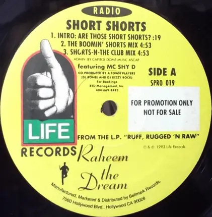 Raheem The Dream - Short Shorts