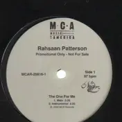 Rahsaan Patterson - The One For Me