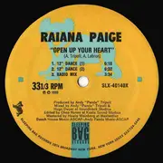 12inch Vinyl Single - Raiana Paige - Open Up Your Heart - Still sealed