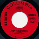 7inch Vinyl Single - Raiders - Just Seventeen