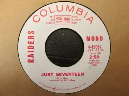 Raiders - Just Seventeen