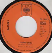 7inch Vinyl Single - Raiders - Song Seller