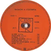 LP - Raimon - Raimon À L'Olympia