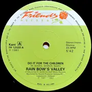 12inch Vinyl Single - Rain Bows Valley - Do It For The Children