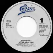 7inch Vinyl Single - Rain People - Little Bit Of Time