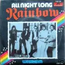 7inch Vinyl Single - Rainbow - All Night Long / Weissheim