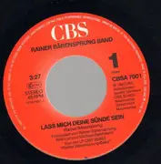 7inch Vinyl Single - Rainer Bärensprung Band - Laß Mich Deine Sünde Sein