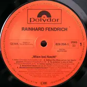 LP - Rainhard Fendrich - Wien Bei Nacht