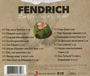 CD - Rainhard Fendrich - Besser Wird's Nicht