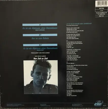 Rainhard Fendrich - Es Ist Ein Alptraum Ohne Stammbaum