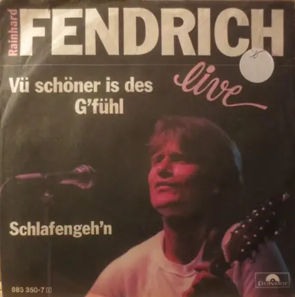Rainhard Fendrich - Vü Schöner Is Des G'fühl Live