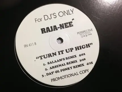 Raja-Neé - Turn It Up High